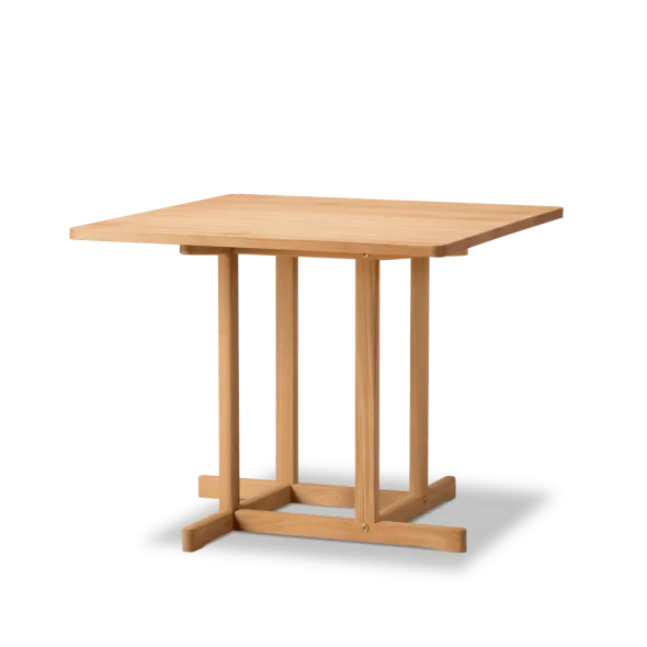 BM80 Shaker spisebord, firkantet af Børge Mogensen
