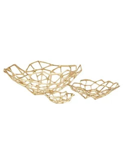 Bone Bowl Extra Large Brass fra Tom Dixon
