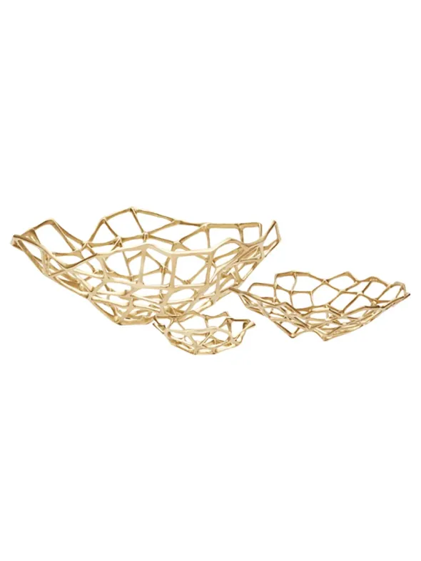 Bone Bowl Large Brass fra Tom Dixon