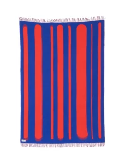 Brush Plaid, blue/red fra raawii