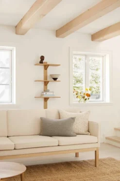 B100 Sorø Hylde, 100 x 50 cm fra FDB Møbler