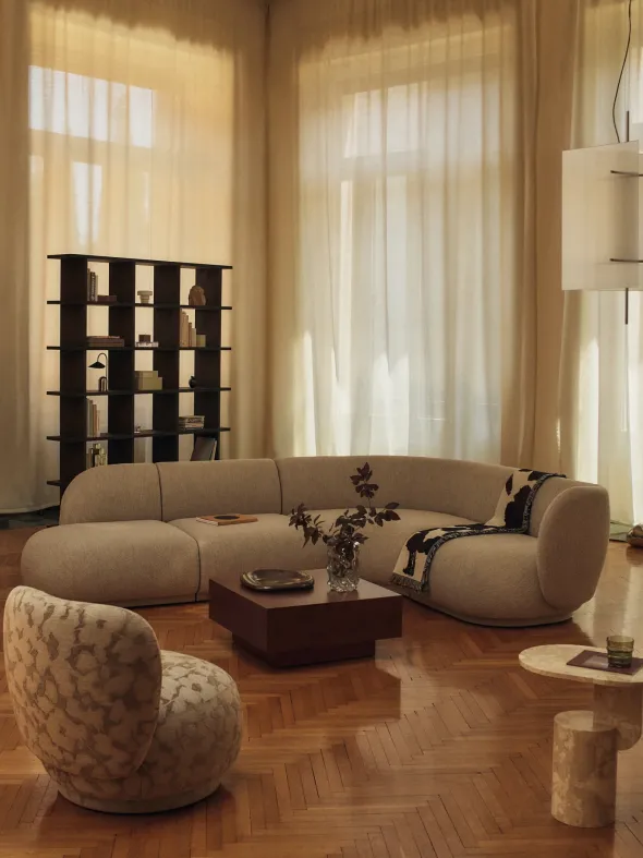 Burl Storage sofabord fra Ferm Living