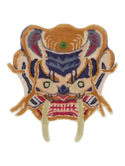 Burma Dragon Face Rug fra Bongusta