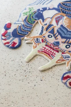 Burma Dragon Rug Large fra Bongusta