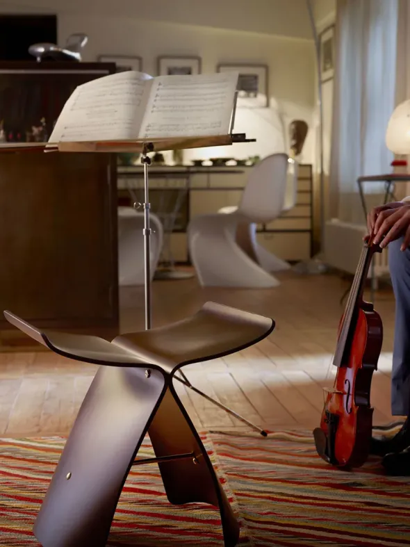 Butterfly Stool, palisander fra Vitra