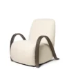 Buur Lounge Chair, nordic bouclé fra Ferm Living