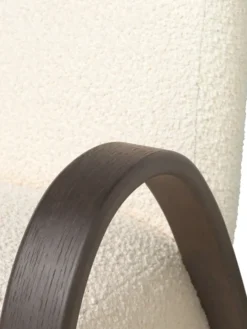 Buur Lounge Chair, nordic bouclé fra Ferm Living