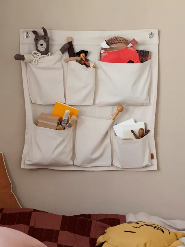 Canvas Wall Pockets fra Ferm Living