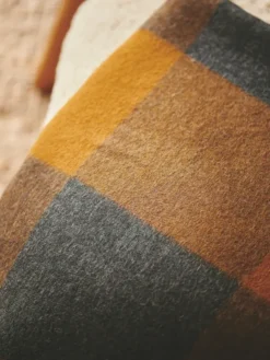 Caracas Plaid, caramel fra Silkeborg Uldspinderi