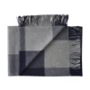 Caracas Plaid, marina fra Silkeborg Uldspinderi