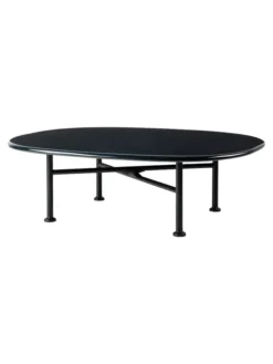 Carmel Coffee Table, midnight black i 87,5 x 70 cm fra Gubi