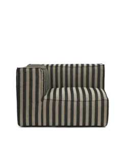 Catena Armrest Left Louisiana, sand/black fra Ferm Living