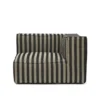 Catena Armrest Right Louisiana, sand/black fra Ferm Living