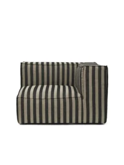 Catena Armrest Right Louisiana, sand/black fra Ferm Living