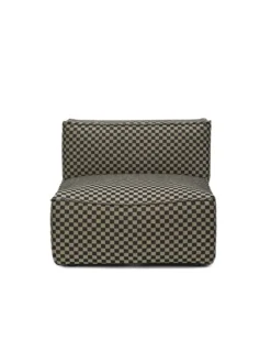 Catena Sofa Center S100 Check, sand/black fra Ferm Living