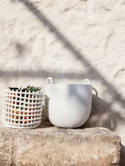 Ceramic Basket, large fra Ferm Living