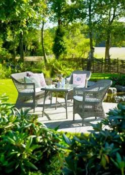 Charlot Havestol, Antique Grey fra Sika-Design