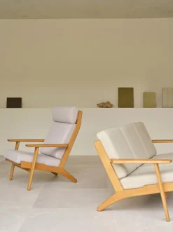 CH291 loungestol af Hans J. Wegner