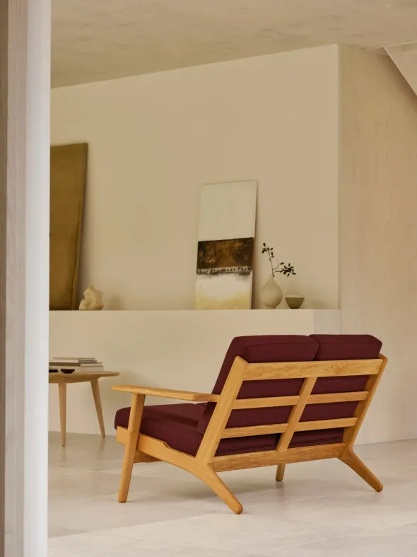 CH292 2 pers. sofa af Hans J. Wegner
