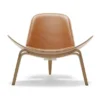CH07 Skalstol, eg olie/Loke 7748 af Hans J. Wegner