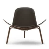 CH07 Skalstol, valnød olie/Thor 306 af Hans J. Wegner