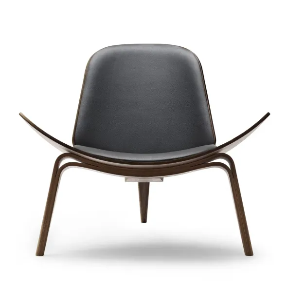 CH07 Skalstol, valnød olie/Thor 301 af Hans J. Wegner