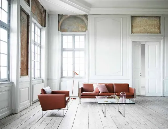 CH106 Sofabord 95x95 fra Carl Hansen & Søn