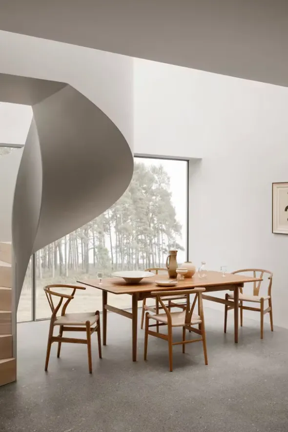 CH327 Spisebord Teak Mix, 190 cm fra Carl Hansen & Søn