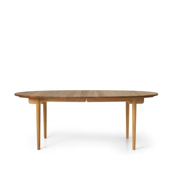 CH338 Spisebord, Teak Mix Special Edition inkl. 1 tillægsplade fra Carl Hansen & Søn