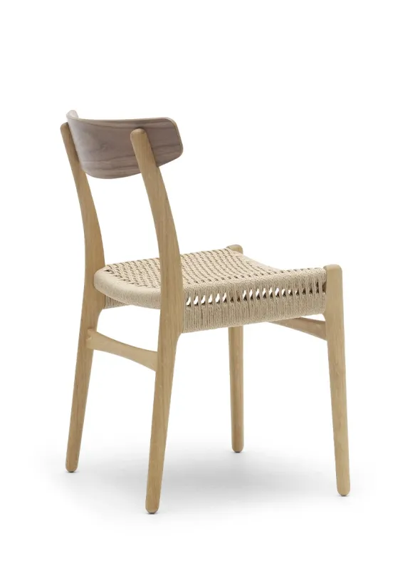CH23 Spisestol, eg/valnød olie af Hans J. Wegner