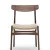 CH23 Spisestol, valnød olie af Hans J. Wegner