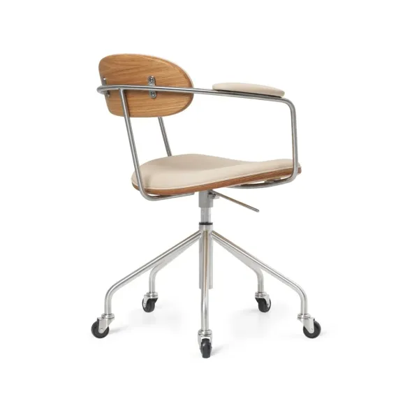 CH621 Swivel stol, eg olie af Hans J. Wegner