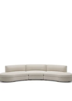 Coda sofa, configuration 8 Dark Zink fra New Works