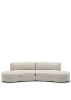 Coda sofa, configuration 7, Zink Drake fra New Works