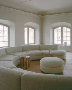 Coda sofa, configuration 7, Zink Drake fra New Works