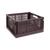 Colour Crate Large Square, Bordeaux fra Hay