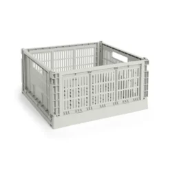 Colour Crate Large Square, Grey fra Hay
