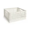 Colour Crate Large Square, Off white fra Hay