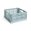 Colour Crate Medium Square, Dusty blue fra Hay