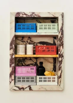Colour Crate Mini 2 Stk., blush fra Hay