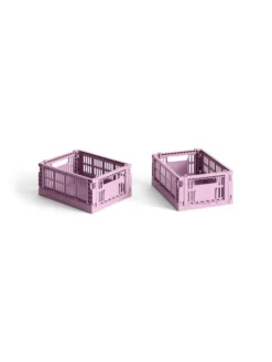 Colour Crate Mini 2 Stk., dusty rose fra Hay
