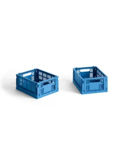 Colour Crate Mini 2 Stk., electric blue fra Hay