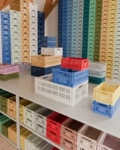 Colour crate S, golden yellow fra Hay