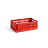 Colour crate S, red fra Hay