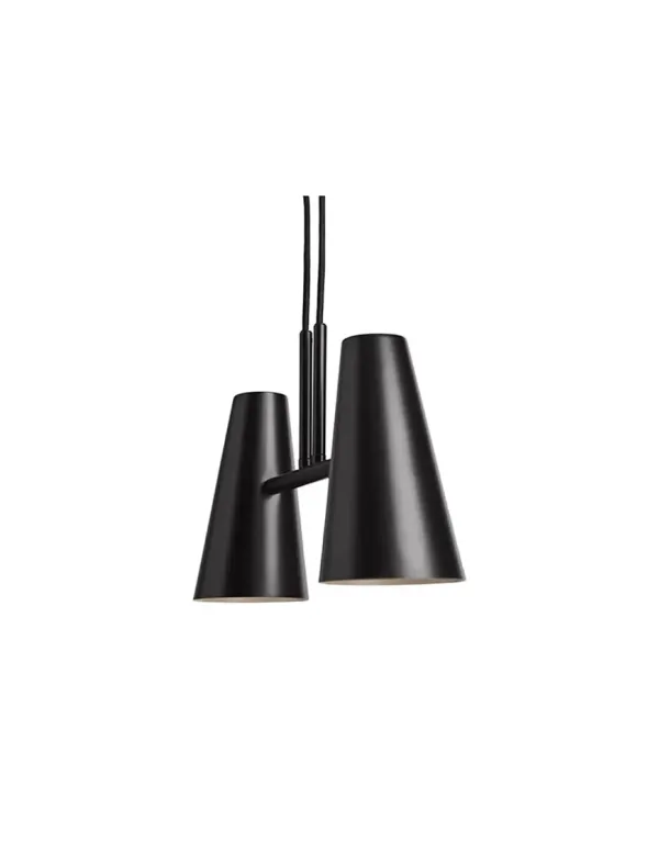 Cono Pendant w. 2 Shades fra Woud