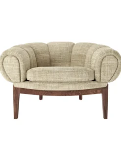 Croissant Lounge Chair, fabric fra GUBI