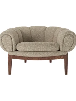Croissant Lounge Chair, fabric fra GUBI