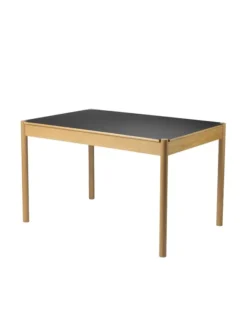 C44 Spisebord 80 x 120 cm, nero fra FDB Møbler
