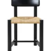 Daumiller Side Chair, black pine fra GUBI
