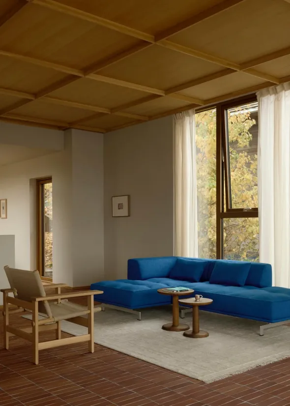 Delphi 450E, 2-personers open end og chaiselong fra Fredericia Furniture